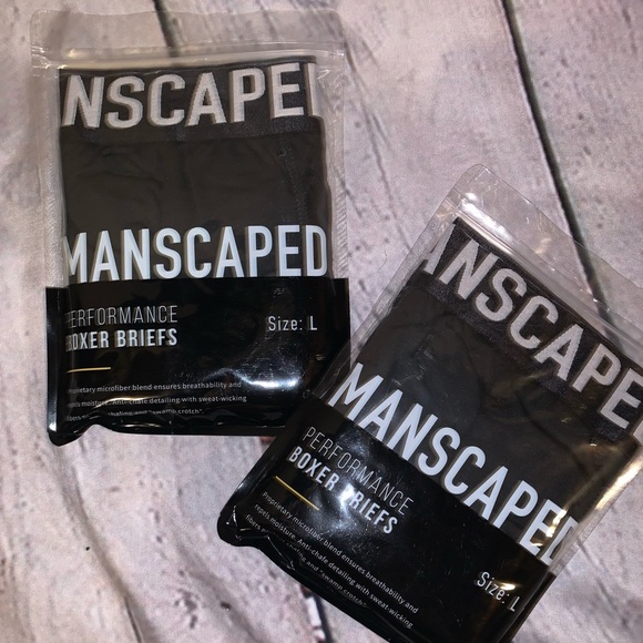 Brand new Manscape Boxer Briefs Large 2 pairs sealed in plastic from factory - Picture 2 of 3